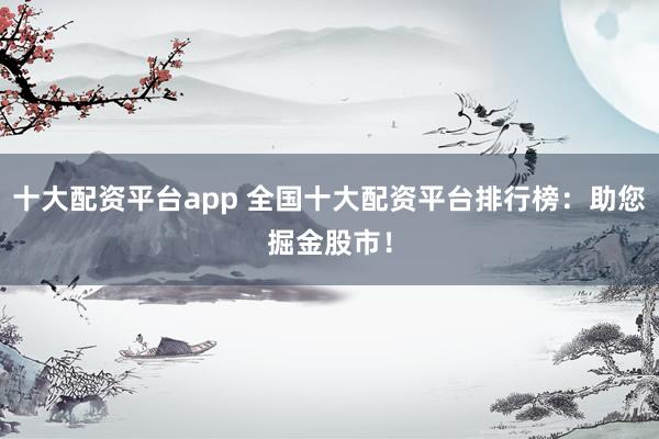十大配资平台app 全国十大配资平台排行榜：助您掘金股市！